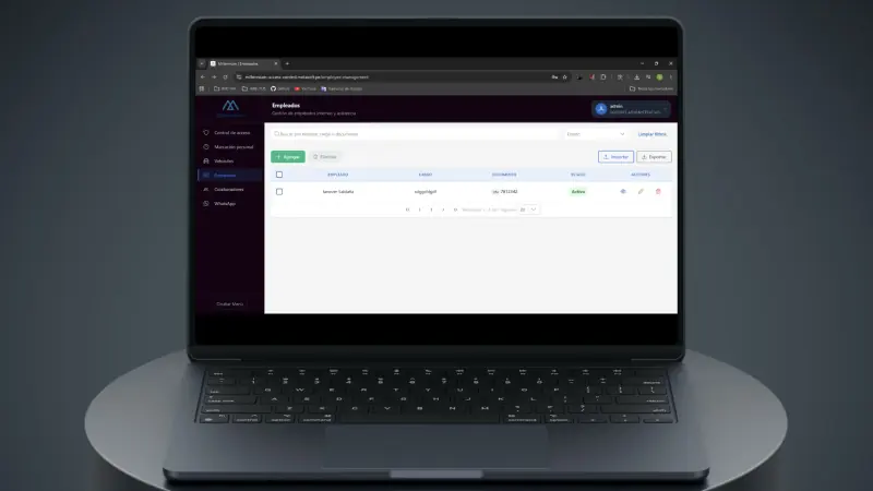 Millennium Access Control: configuración de alertas automáticas por WhatsApp por cada acceso